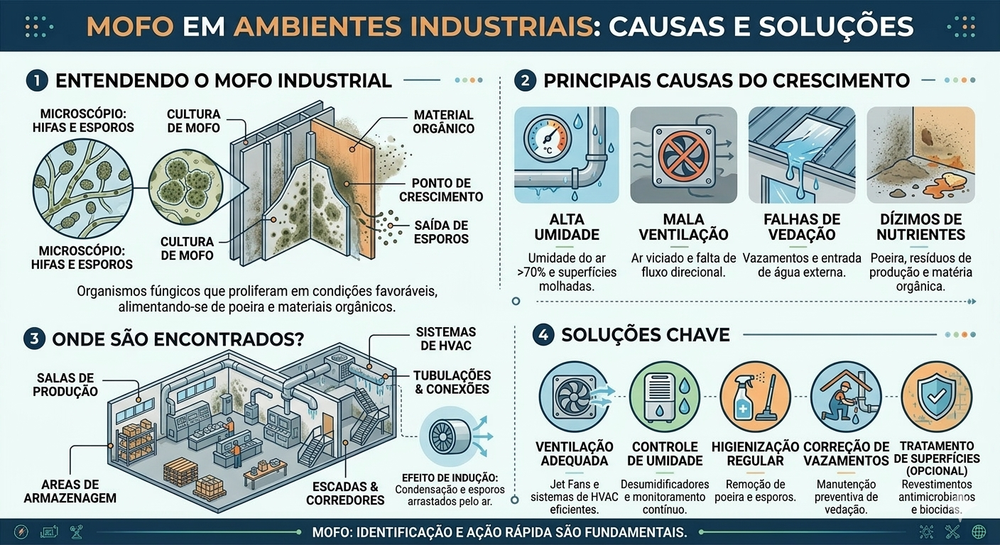 Mofo na indústria, como resolver