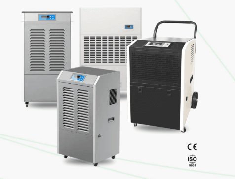 Desumidificador por condensação e refrigeração