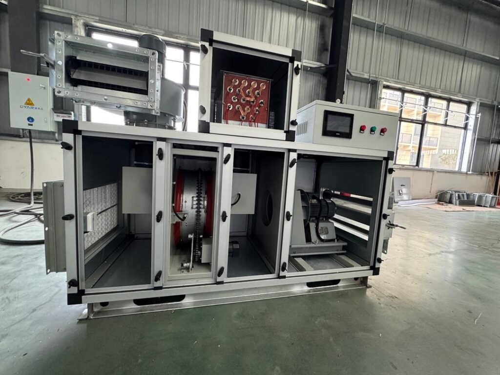 Desumidificador industrial aberto