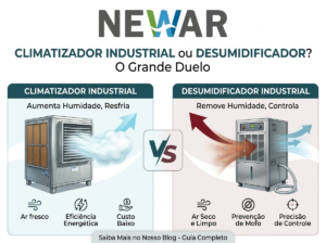 Climatizador Industrial ou Desumidificador Veja Antes de Comprar